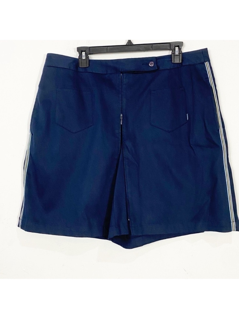 LIZGOLF Liz Claiborne Skort Navy Blue Size 18 Skirt Golf Preppy Country Club